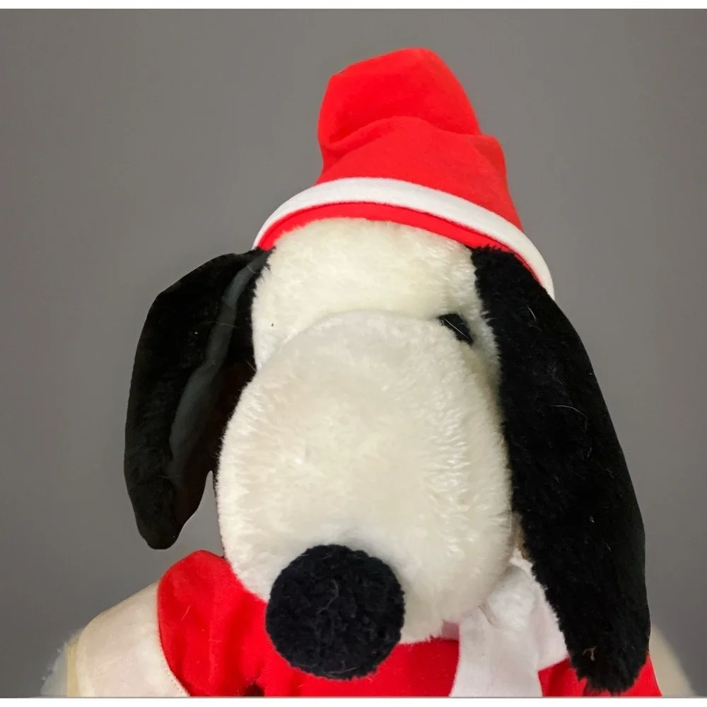 Dress Up Snoopy‎ Plush With Santa Costume